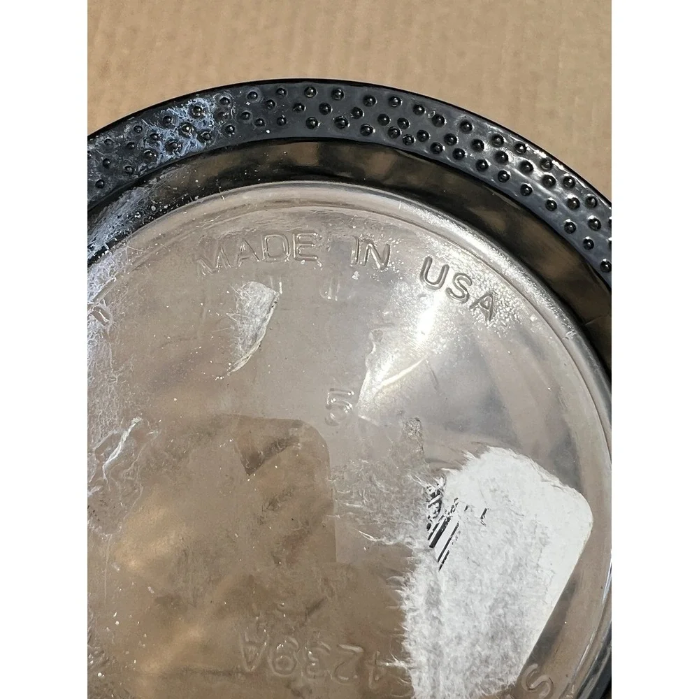 Syndicate Sales Inc Clear Glass Faceted Vase 9